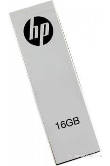 HP V-210 W - 16 GB Utility Pendrive(Grey)