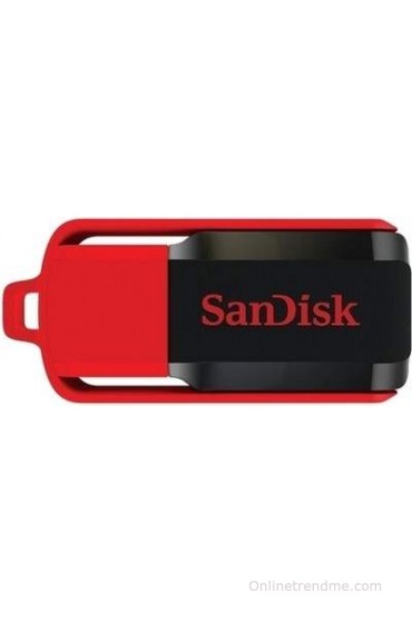 SanDisk Cruzer Switch 8 GB Pen Drive(Black & Red) SanDisk Cruzer Switch 8 GB Pen Drive(Black & Red)