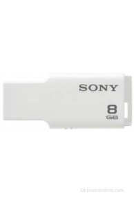 Sony Micro Vault Tiny USM8GM/WC2 8 GB Pen Drive(White)