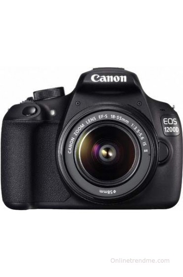 Canon EOS 1200D Kit (EF S18-55 IS II) DSLR Camera(Black)