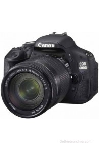Canon EOS 600D (Body with EF-S 18-135 mm IS II Lens) DSLR Camera(Black)