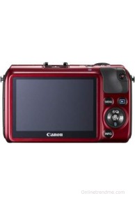 Canon EOS-M Mirrorless Camera(Red)