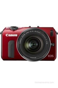 Canon EOS-M Mirrorless Camera(Red)