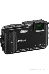 Nikon Coolpix AW130 Point & Shoot Camera(Black)