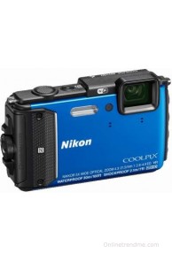 Nikon Coolpix AW130 Point & Shoot Camera(Blue)