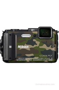 Nikon Coolpix AW130 Point & Shoot Camera(Camouflage)