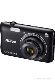 Nikon Coolpix S3700 Point & Shoot Camera(Black)