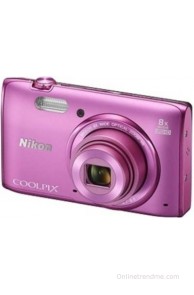 Nikon Coolpix S5300 Point & Shoot Camera(Pink)