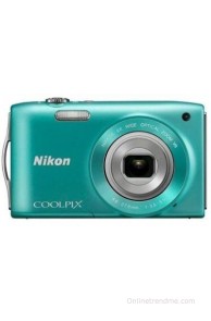 Nikon Coolpix S3300 Point & Shoot Camera(Green)