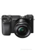 Sony ILCE-6000L with SELP1650 Lens Mirrorless Camera(Black)