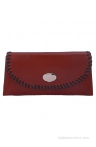 Leatherman Tan Leather Button Casual Wallet