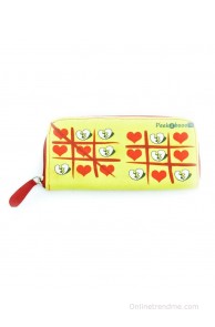 Peekabooo Yellow &red Long Wallet