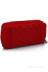 Butterflies Women Casual, Formal Red Artificial Leather Wallet(6 Card Slots)