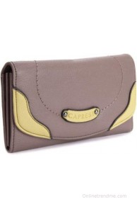Caprese Women Brown Wallet(6 Card Slots)
